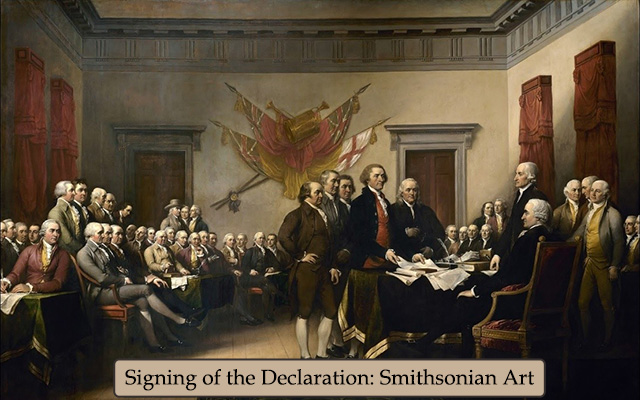 Signing of the Declaration